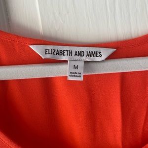 Elizabeth and James orange tank dress